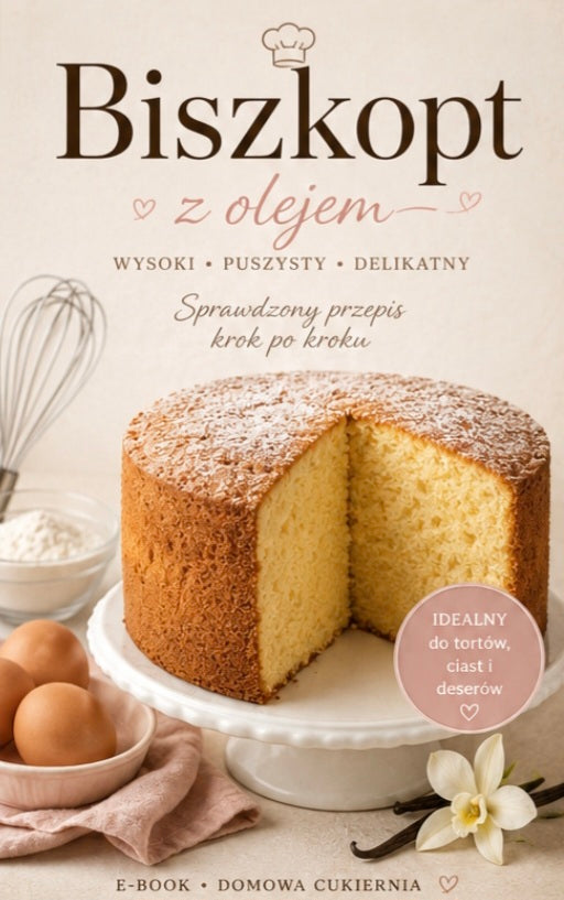 Wysoki biszkopt olejowy